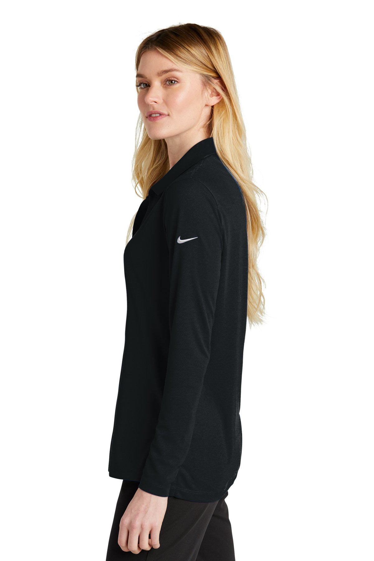 Nike Dri-FIT Micro Pique 2.0 Long Sleeve Polo - Women's