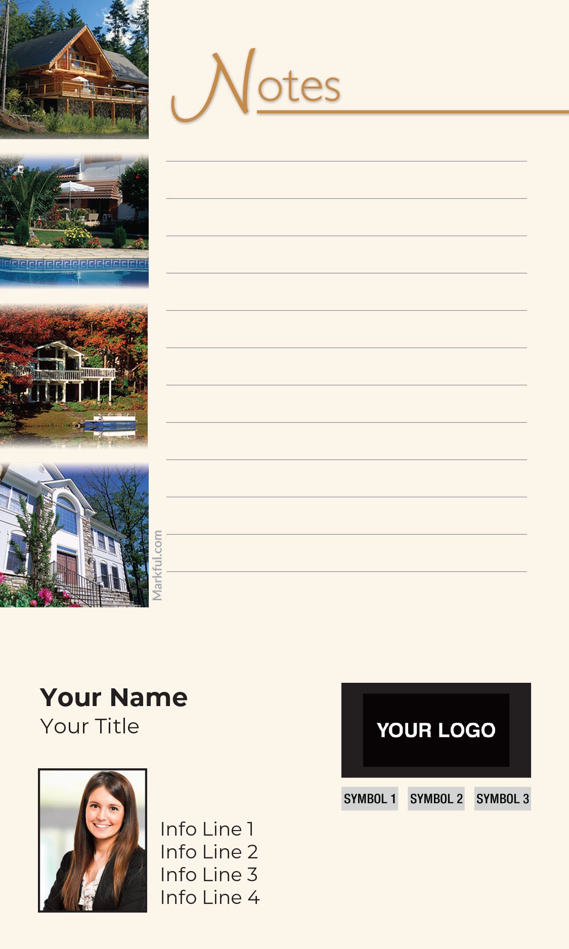 Picture of Custom Notepads - Home For All Seasons