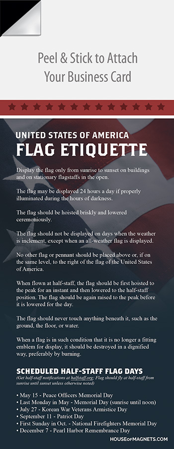 Flag Etiquette | Markful