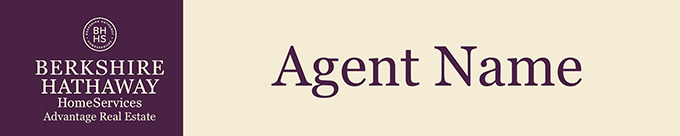 Picture of  Advantage Real Estate Name Plates Name Plate