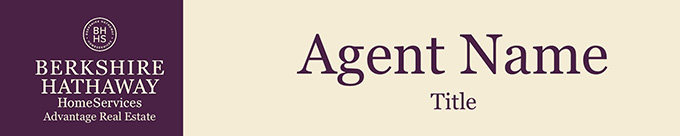 Picture of  Advantage Real Estate Name Plates Name Plate