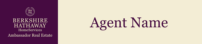 Picture of  Ambassador Real Estate Name Plate