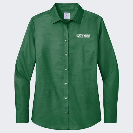 Brooks Brothers Wrinkle-Free Stretch Nailhead Shirt - Women's | Markful