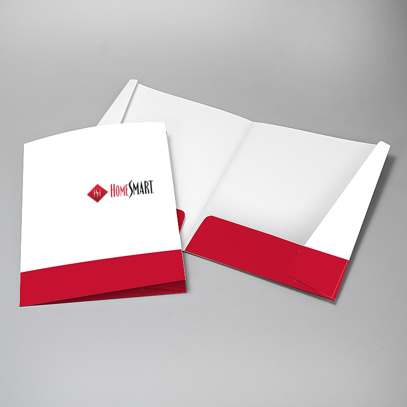 Picture of Glueless Pocket Folder - 8.875" x 11.5"