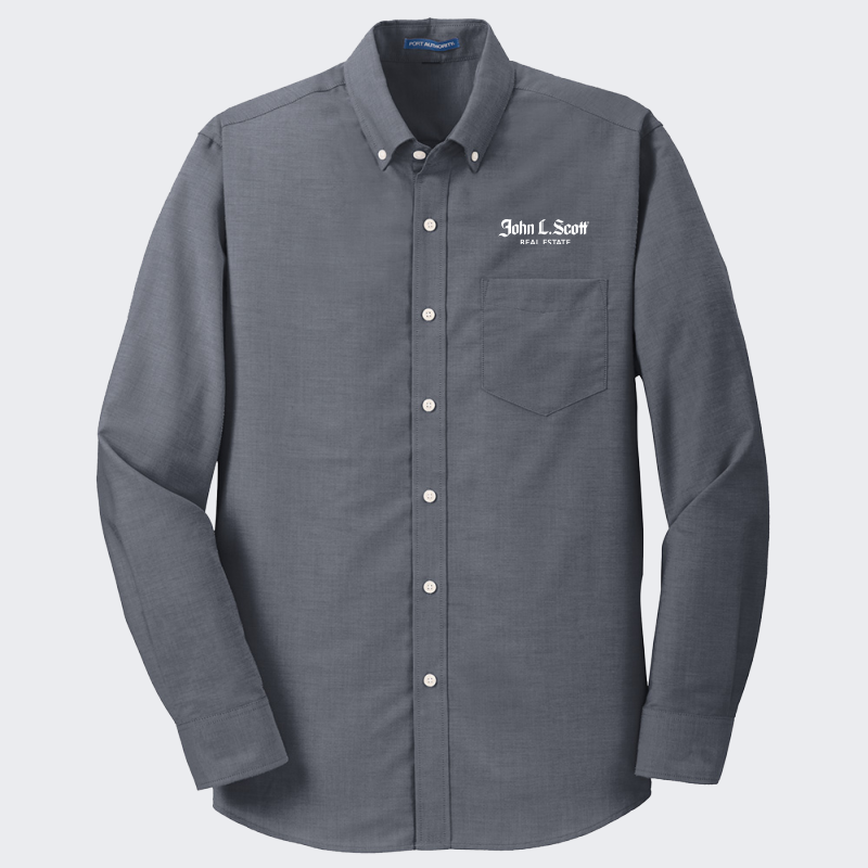 mens dress shirts long sleeve wrinkle free Haggar Big Wrinkle Free Classic Fit Dress Shirt in Light Blue