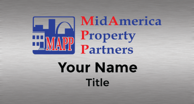 Picture of Shaped Name Badge