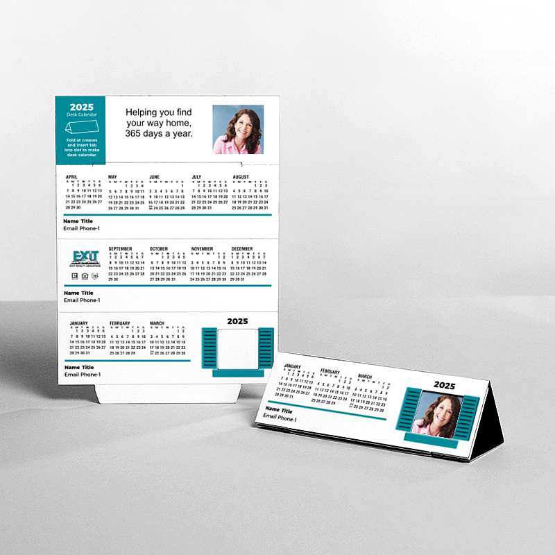 Picture of Custom Tented Desk Calendars - 2025