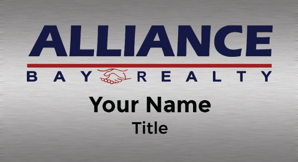 Picture of Shaped Name Badge