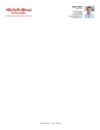 Picture of White 70lb Letterhead