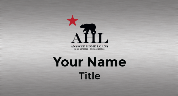 Picture of Shaped Name Badge