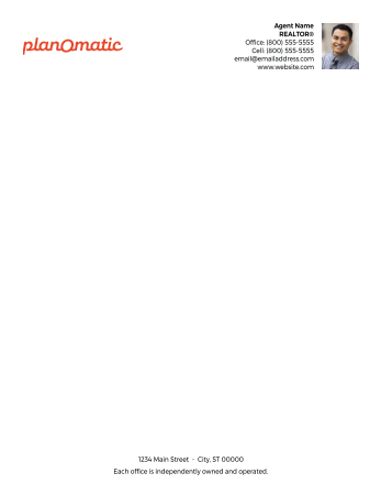 Picture of White 70lb Letterhead