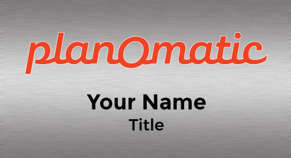 Picture of Shaped Name Badge