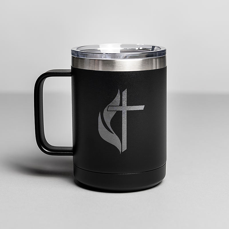 Picture of Black 15 oz. Polar Camel Mug with Slider Lid
