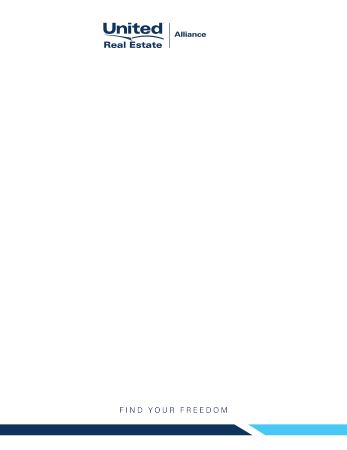 Picture of United Real Estate Group White 70lb Letterhead