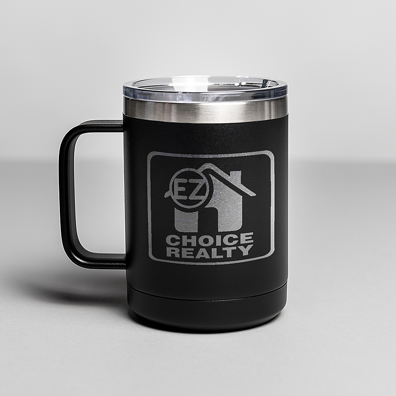 Picture of Black 15 oz. Polar Camel Mug with Slider Lid