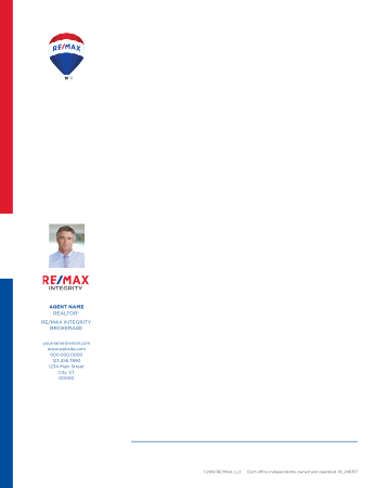 Picture of RE/MAX LLC White 70lb Letterhead