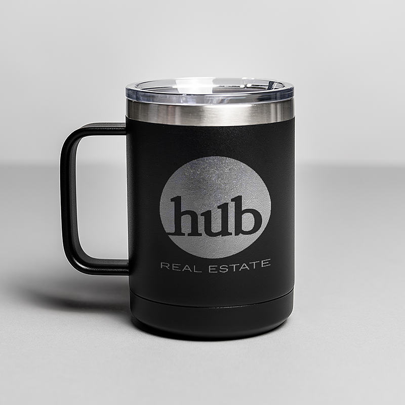 Picture of Black 15 oz. Polar Camel Mug with Slider Lid