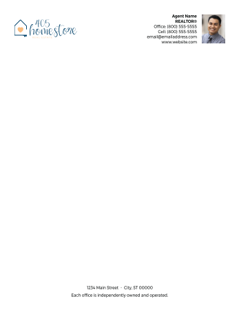 Picture of White 70lb Letterhead