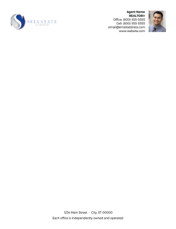 Picture of White 70lb Letterhead