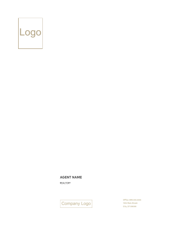 Picture of CENTURY 21 Real Estate White 70lb Letterhead