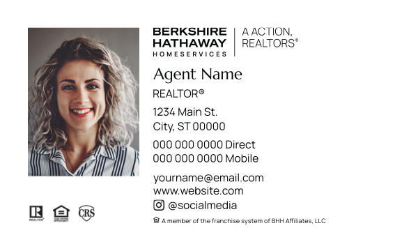 Picture of Berkshire Hathaway Corporate Business Cards