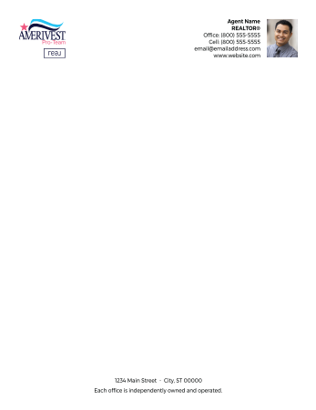 Picture of White 70lb Letterhead