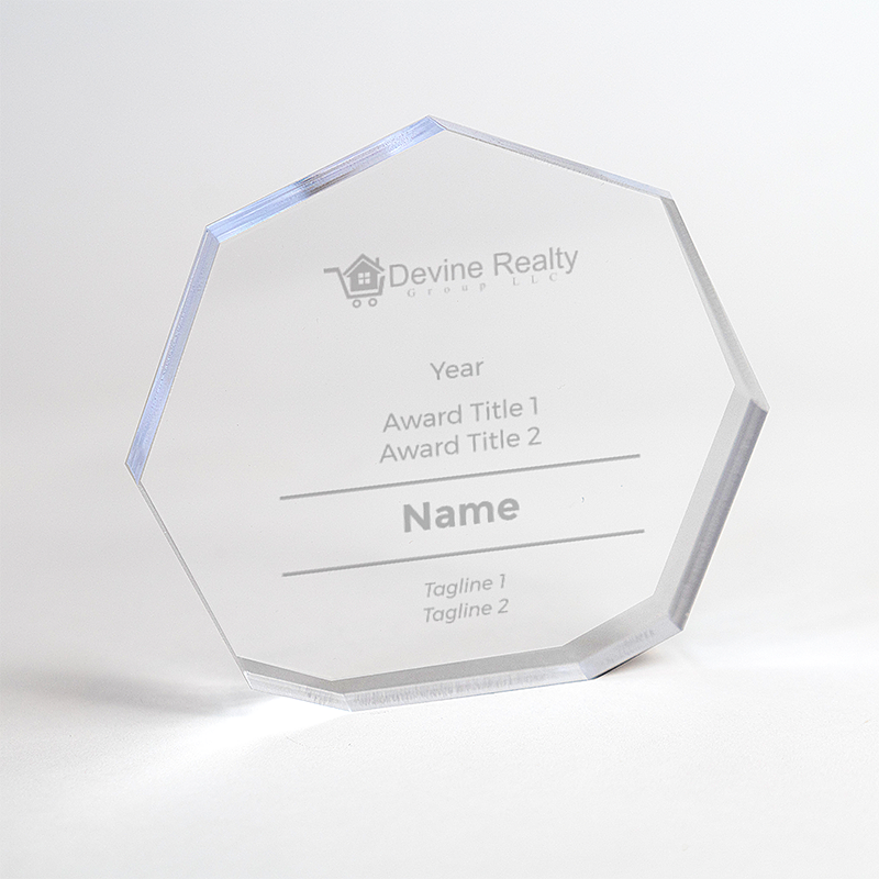 Picture of Classic Octagon Award - Large