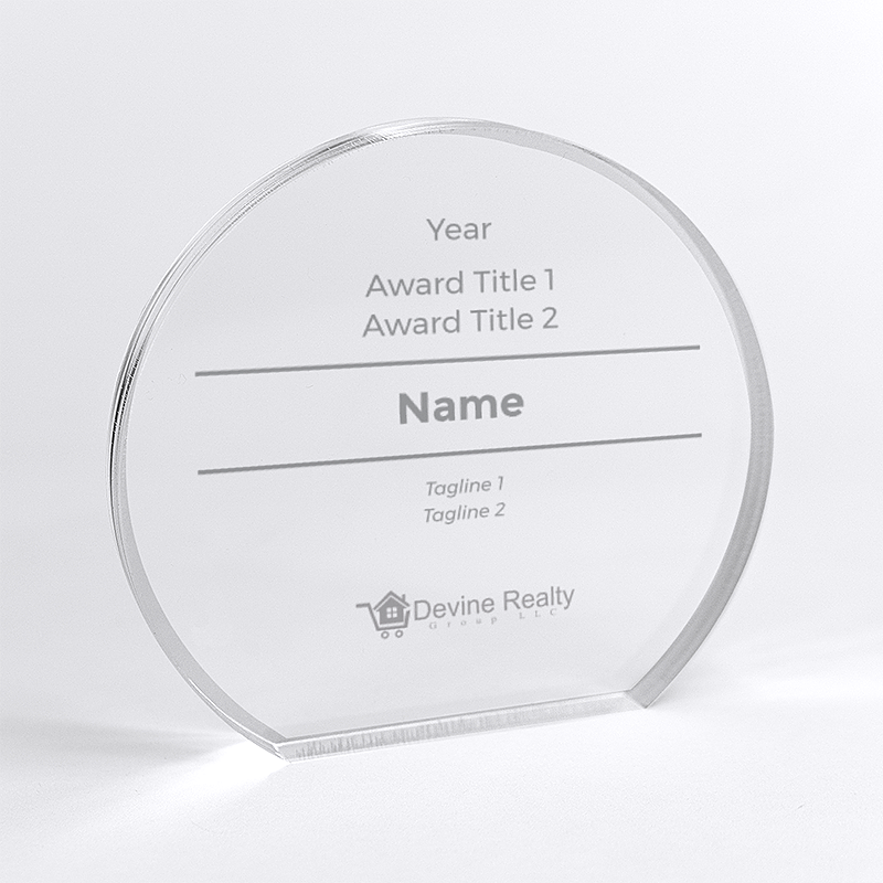Picture of Classic Round Award - Large