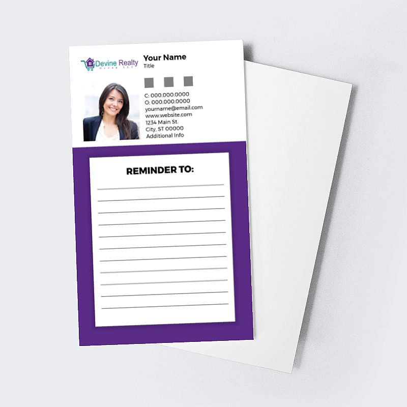 Picture of Custom Every Page Notepads