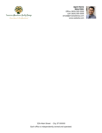 Picture of White 70lb Letterhead