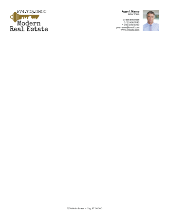 Picture of White 70lb Letterhead