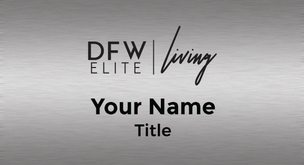 Picture of Shaped Name Badge