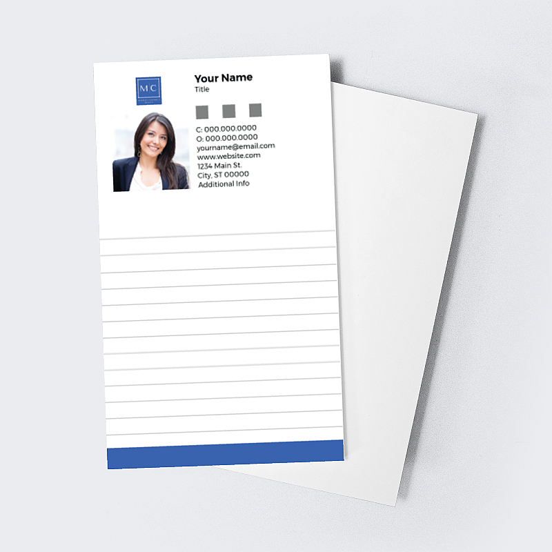 Picture of Custom Every Page Notepads