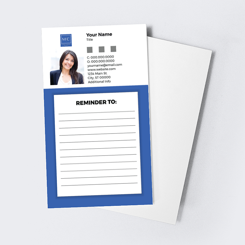 Picture of Custom Every Page Notepads