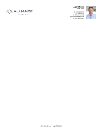 Picture of White 70lb Letterhead