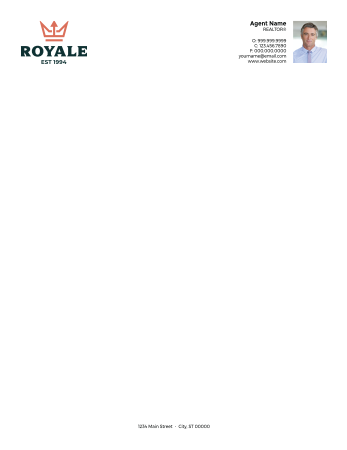 Picture of White 70lb Letterhead