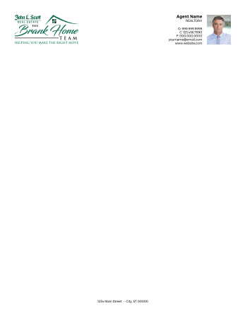 Picture of White 70lb Letterhead
