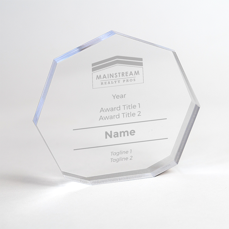 Picture of Classic Octagon Award - Large