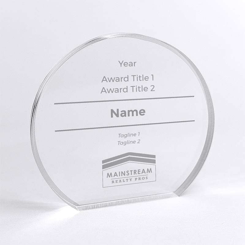 Picture of Classic Round Award - Large