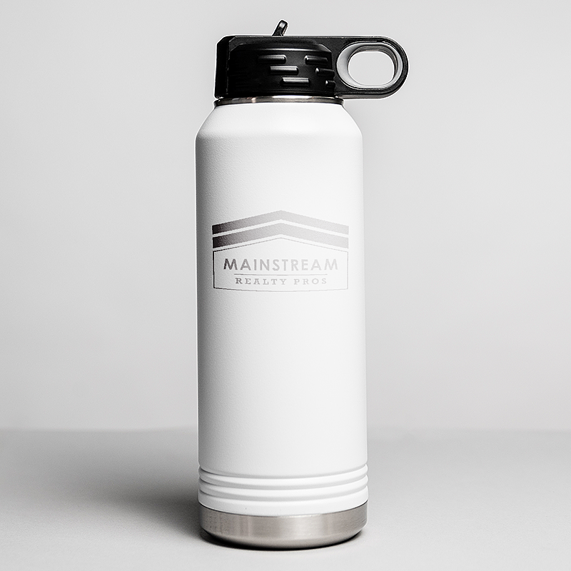 Picture of White 32 oz. Polar Camel Water Bottle with Flip Sip Lid
