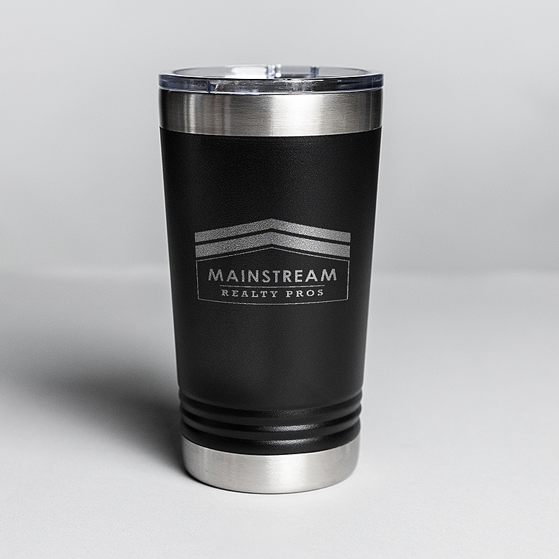 Picture of Black 16 oz. Polar Camel Pint with Slider Lid