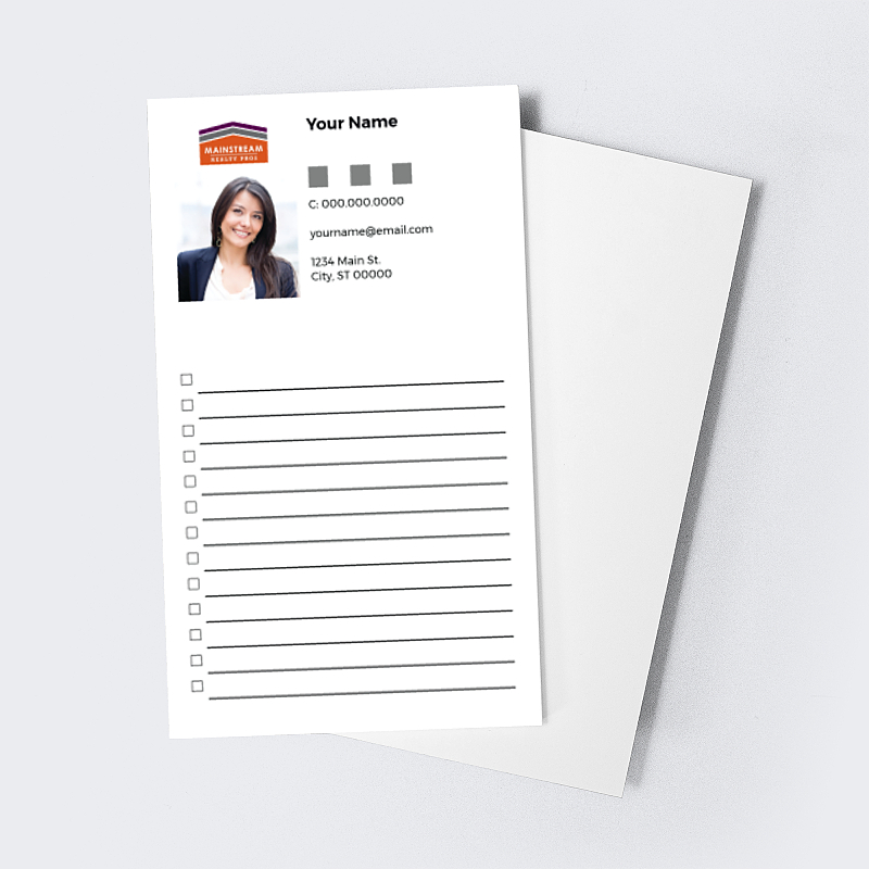 Picture of Custom Every Page Notepads
