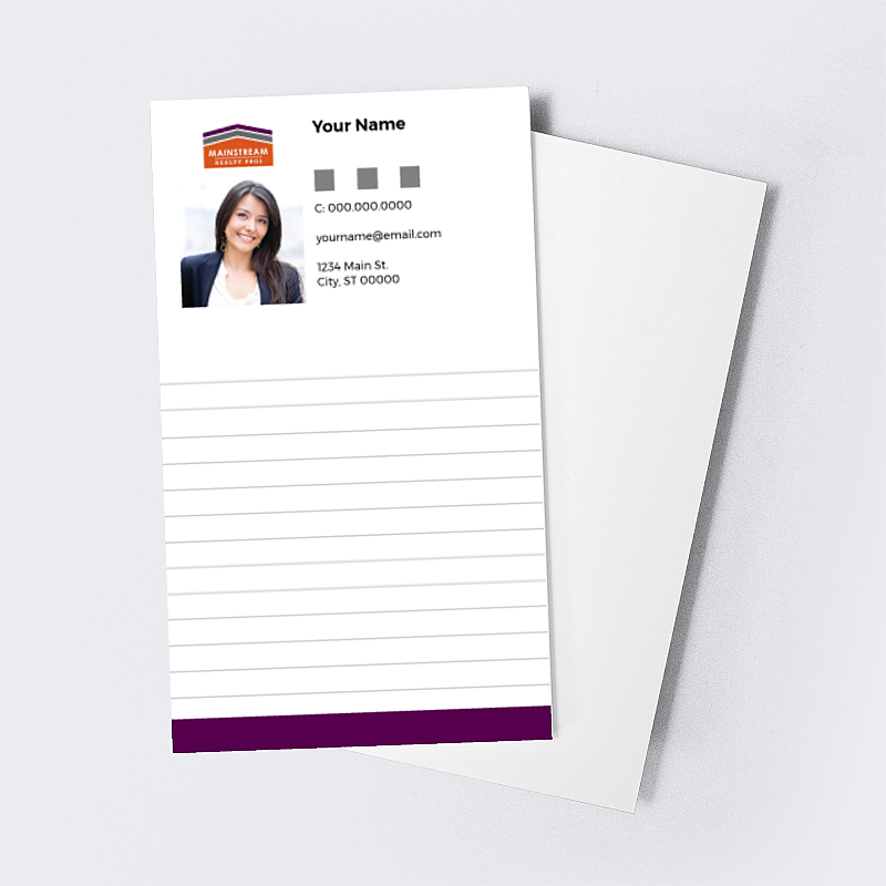 Picture of Custom Every Page Notepads