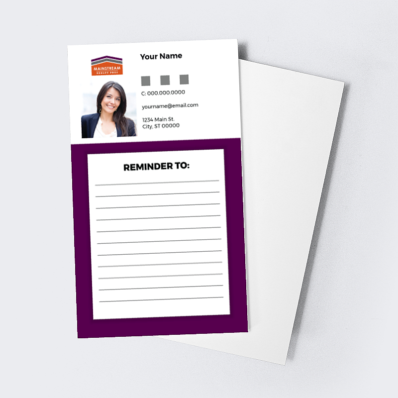Picture of Custom Every Page Notepads