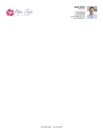 Picture of White 70lb Letterhead