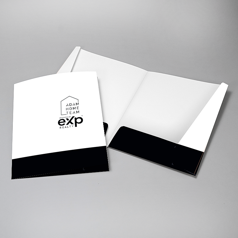 Picture of Glueless Pocket Folder - 8.875" x 11.5"