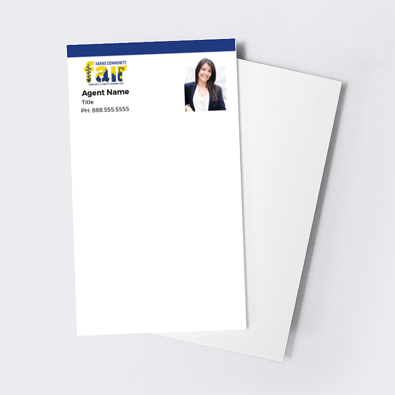 Picture of Custom Every Page Notepads