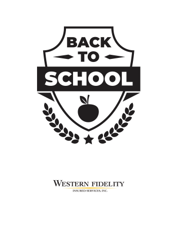 Picture of Note Card - Back to School Badge