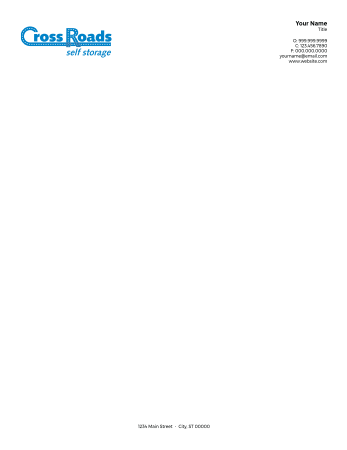 Picture of White 70lb Letterhead