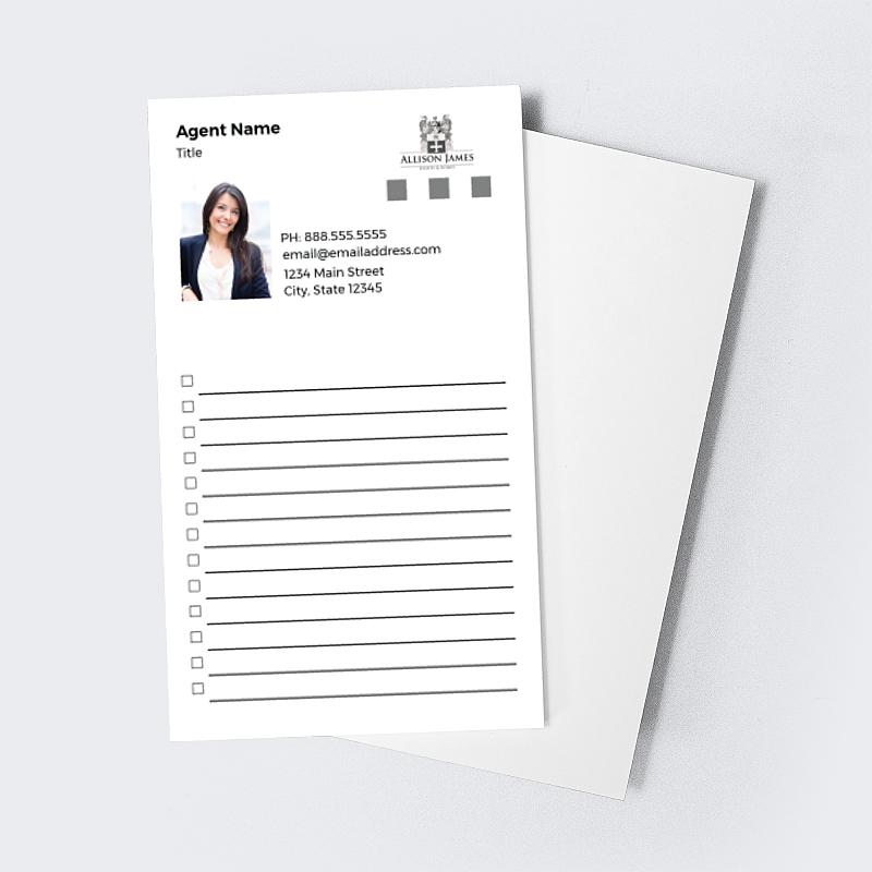 Picture of Custom Every Page Notepads